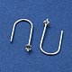 925 in argento sterling orecchino ganci STER-NH0001-40S-2