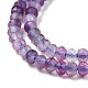 Natural Fluorite Beads Strands G-E194-09-4