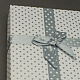Cajas de cartón de joyas con bowknot y la esponja en el interior CBOX-R022-9-2