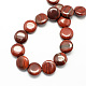 Chapelets de perles en jaspe rouge naturel G-S110-12mm-06-2