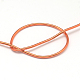 丸アルミ線  曲げ可能なメタルクラフトワイヤー  DIYジュエリークラフト作成用  レッドオレンジ  4ゲージ  5.0mm  10m / 500g（32.8フィート/ 500g） AW-S001-5.0mm-12-3