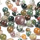 340Pcs 4 Style Natural Indian Agate Beads G-LS0001-46-4