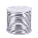 BENECREAT 9 Gauge Jewelry Craft Aluminum Wire 55 Feet Bendable Metal Sculpting Wire for Craft Floral Model Skeleton Making (Silver AW-BC0001-3mm-02-1
