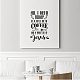 塩ビウォールステッカー  単語の長方形  家の居間の寝室の装飾のため  言葉  440x290mm DIY-WH0228-163-3