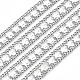 Cadenas de bordillo de doble hilera de latón CHC-N018-006-4