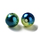 Rainbow ABS Plastic Imitation Pearl Beads OACR-Q174-5mm-16-2