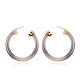 Resin Stud Earrings EJEW-L200-04-1