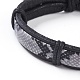 Adjustable Leather Cord Bracelets BJEW-P252-B02-2