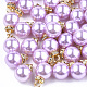 Colgantes de perlas de imitación de plástico abs MACR-T022-03D-1