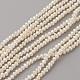 Fili di perle di perle d'acqua dolce coltivate naturali PEAR-G007-42-1
