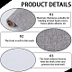 DIY-Leinenimitat&nbsp;SENE-WH0003-37A-22-5