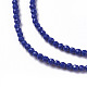 Lapis Perle sintetiche lazuli fili G-F596-27-3mm-3