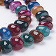 Chapelets de perles d'agate naturelle G-G654-16x12mm-13-2