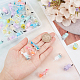 SUNNYCLUE 1 Box 52Pcs 13 Styles Boba Tea Charms Milk Tea Fruit Bubble Tea Charm Resin Bear Animal 3D Imitation Bottle Charms for Jewelry Making Charms Earring Necklace Bracelet Keychain Supplies FIND-SC0003-29-3