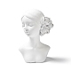 Girl Bust Resin Necklace Display Stands ODIS-A012-05B-2