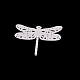 Stencil da taglio in acciaio al carbonio a forma di libellula DIY-F028-44-2