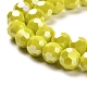 Supports de perles de verre opaques EGLA-A035-P10mm-B04-3