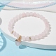 Runde Perlen-Stretch-Armbänder aus natürlichem Edelstein BJEW-JB09727-4