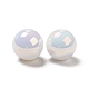 Placage uv perles acryliques irisées arc-en-ciel opaques SACR-A001-03C-3