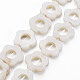 Perlas de concha de agua dulce marcos hebras SHEL-T009-14A-1