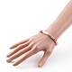 Rainbow Polymer Clay Heishi Beads Stretch Bracelets BJEW-JB05865-6