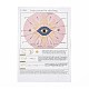 Kits de bordado de patrón de ojo de diy DIY-E063-02A-6