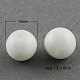 Chapelets de perles en verre peintes X-DGLA-S071-14mm-01-1