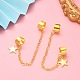 Brass Cuff Earrings EJEW-JE05407-02-3