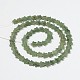 Aventurina verde hebras de perlas estrella G-M201-26-4mm-2