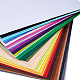 BENECREAT 40 Pack Assorted Color Back Self-Adhesive Felt Fabri Sheets DIY-BC0010-16-2