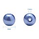 Benecreat umweltfreundliche runde Perlen aus gefärbtem Glasperlen HY-BC0001-8mm-RB015-4