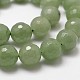 Chapelets de perles en aventurine vert naturel G-D840-28-8mm-5