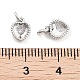 Подвеска из латуни с фианитами KK-P271-42P-B-3