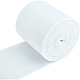 DIYクラフト用品不織布刺繍針フェルト  ホワイト  140x3mm  約6m /ロール DIY-WH0156-92C-1