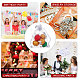 CRASPIRE 100PCS Organza Bags Small Gift Bag Butterfly Wedding Party Favor Bags Jewelry Drawstring Pouches 2 Sizes White Candy Mesh Bags for Party OP-CP0001-01B-5
