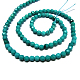 Natural Magnesite Round Beads Strands TURQ-L020-4mm-02-4