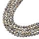 ARRICRAFT Natural Dalmatian Jasper Beads Strands G-AR0002-23-1