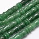 Vase Natural Green Aventurine Beads Strands G-P108-03-1