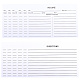 Бумажная карточка рецепта DIY-WH20058-02C-2