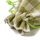 Cloth Imitation Burlap Drawstring Bags AJEW-D064-01B-3