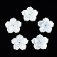 Perlas de concha de nácar de concha blanca natural SSHEL-T014-42D-1