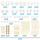 Sunnyclue DIY Nachahmung von Perlenohrringen baumeln Kits DIY-SC0016-53-2
