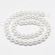 Chapelets de perles en verre teinté HY-K002-8mm-HD01-1