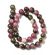 Chapelets de perles de jade teintes naturelles G-M402-C04-5