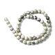 Natürliche Frieden Jade Perlen Stränge G-E598-04B-2