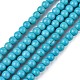 Synthetic Turquoise Beads Strands TURQ-G106-4mm-02F