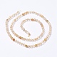 Natürlichen Gold Rutilquarz Perlen Stränge G-F568-162-4mm-2