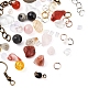 Kit per la creazione di gioielli con perline di pietra miste fai da te DIY-YW0004-62-4