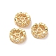 Brass Micro Pave Cubic Zirconia Spacer Beads KK-A181-VF428-2-2