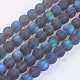Synthetic Moonstone Beads Strands G-F430-02-10mm-1